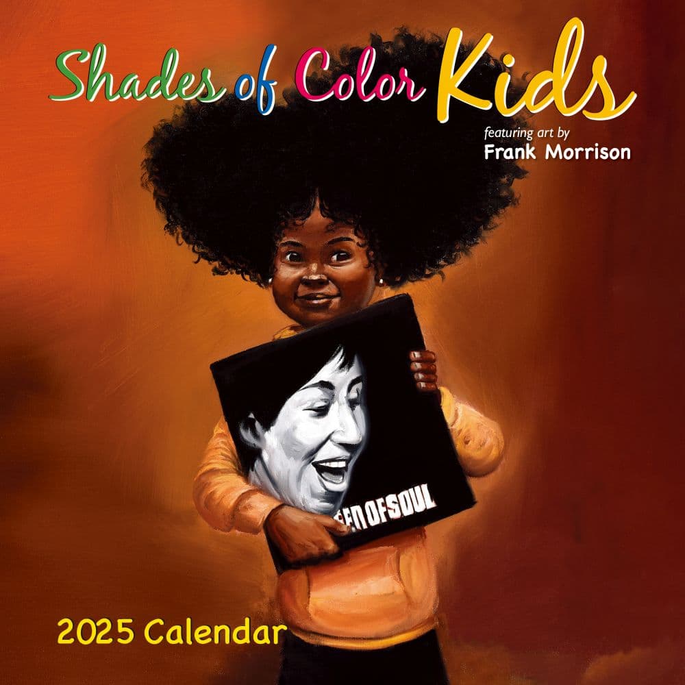 Shades of Color Kids 2025 Wall Calendar Main Product Image width=&quot;1000&quot; height=&quot;1000&quot;