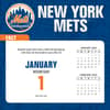 image MLB New York Mets 2025 Desk Calendar First Alternate Image