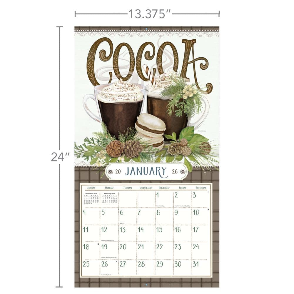 Love to Cook 2026 Wall Calendar by Nicole Tamarin_ALT6