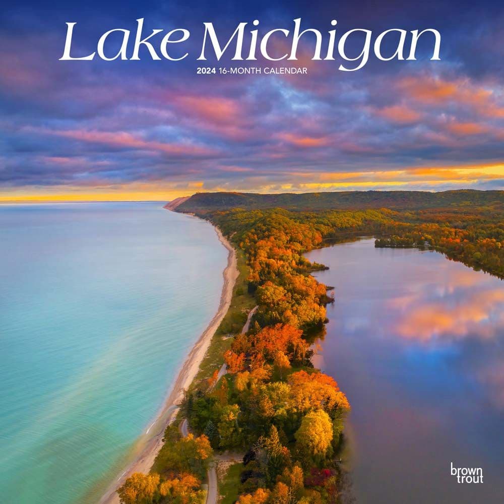 Lake Michigan 2024 Wall Calendar Main Product Image width=&quot;1000&quot; height=&quot;1000&quot;