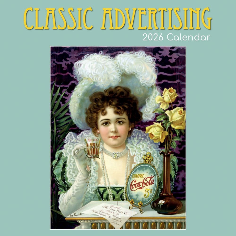 Classic Advertising 2026 Wall Calendar Main Image
