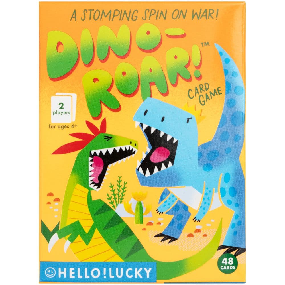 Hello Lucky Dino Roar Card Game Main Image