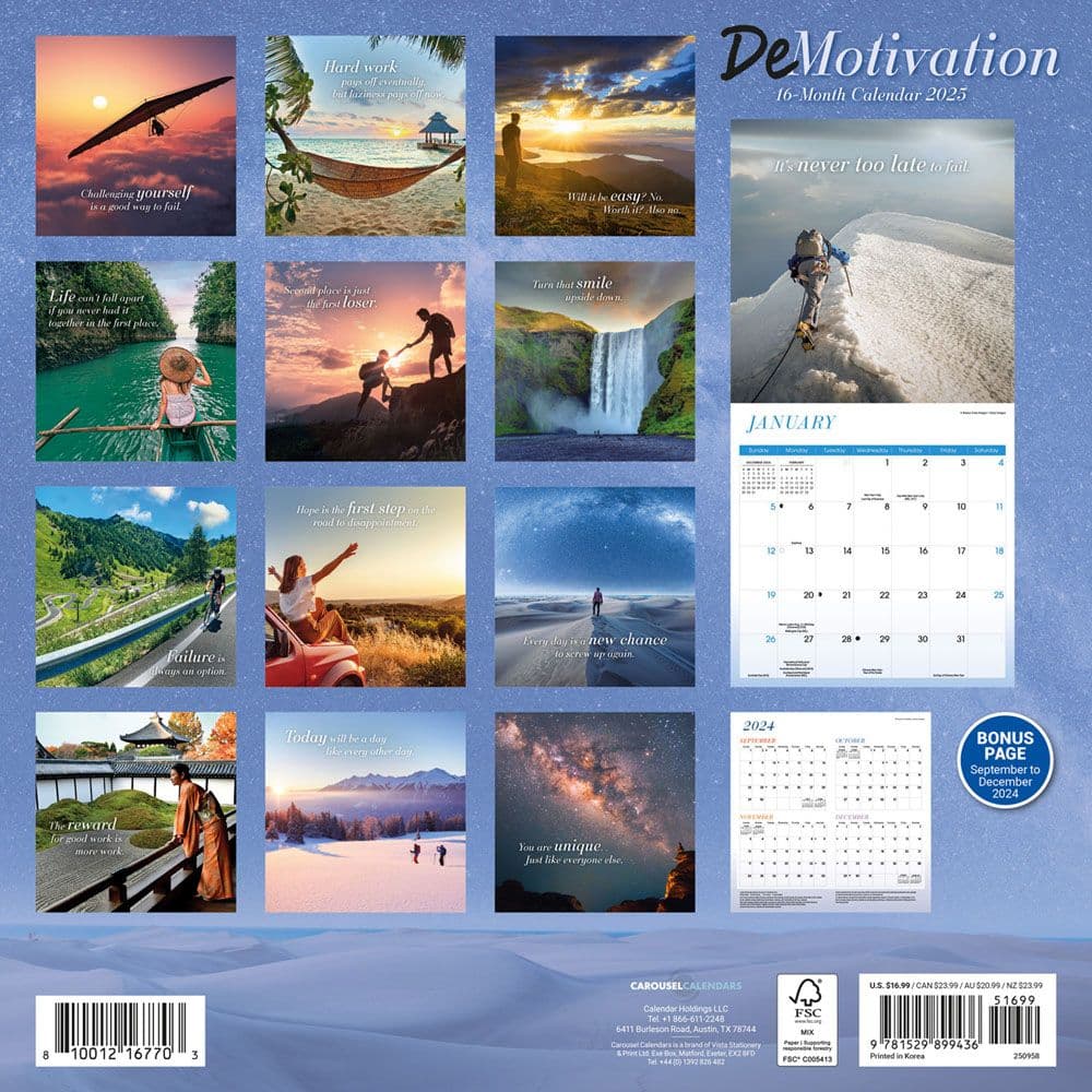 Demotivation 2025 Wall Calendar First Alternate Image width=&quot;1000&quot; height=&quot;1000&quot;