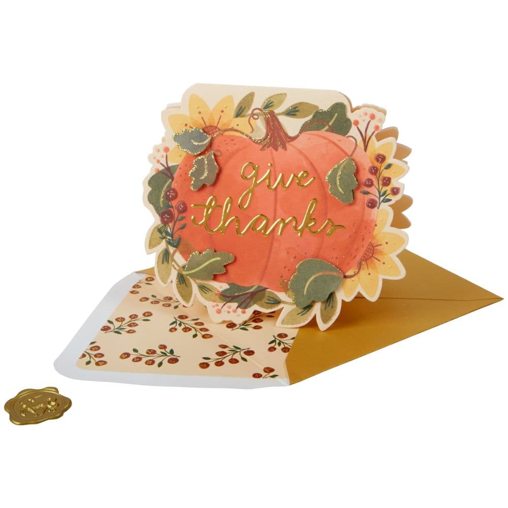 Give Thanks Pumpkin Fall Card Sixth Alternate Image width=&quot;1000&quot; height=&quot;1000&quot;