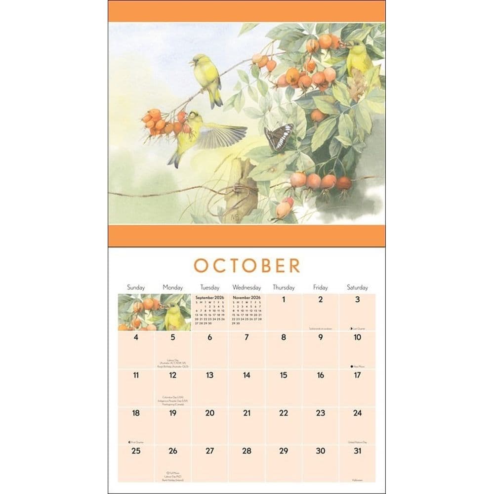 Natures Inspiration by Marjolein Bastin 2026 Fourth Calendar First Alternate Image