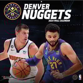 Denver Nuggets 2024 Wall Calendar