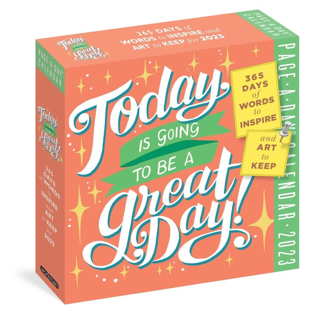 Today is a Great Day 2023 Desk Calendar - Calendars.com