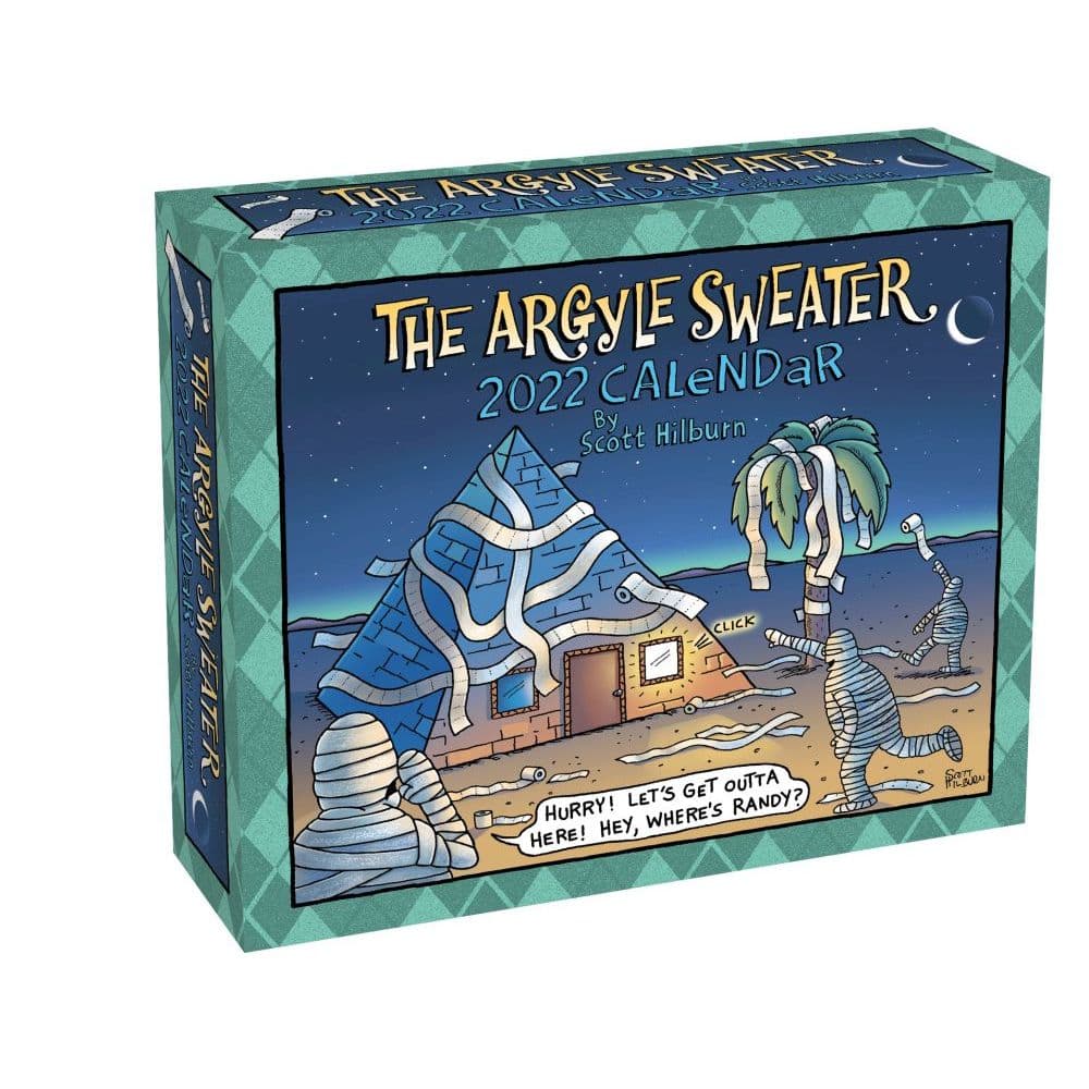 Argyle Sweater 2022 Day-to-Day Calendar