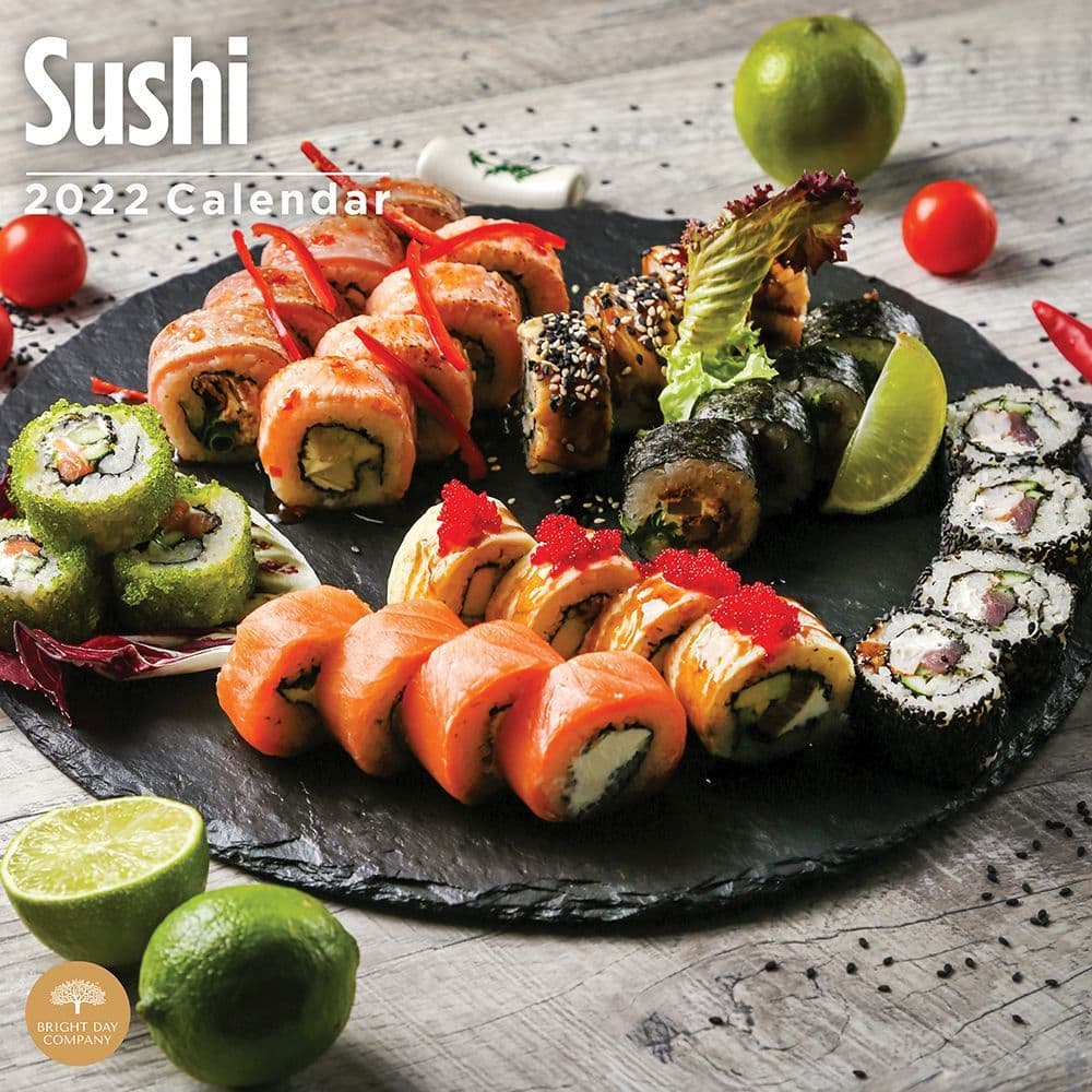 Sushi 2022 Wall Calendar