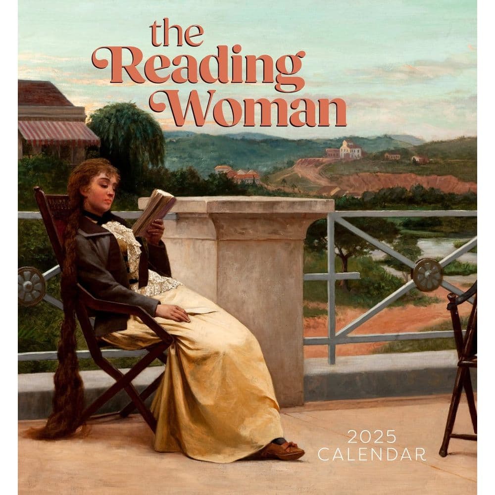 Reading Woman 2025 Mini Wall Calendar