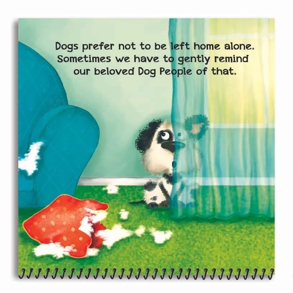 The Truth About Dog People 2026 Mini Wall Calendar Second Alternate Image