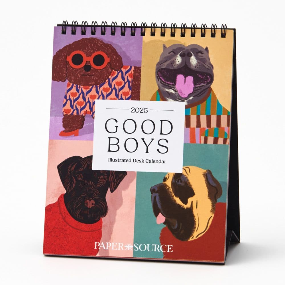 Good Boys 2025 Easel Calendar Main Product Image width=&quot;1000&quot; height=&quot;1000&quot;