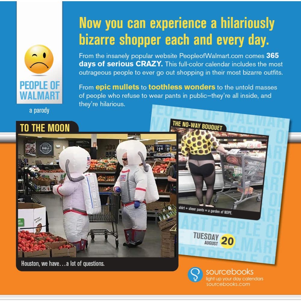 People of Walmart 2024 Desk Calendar - Calendars.com