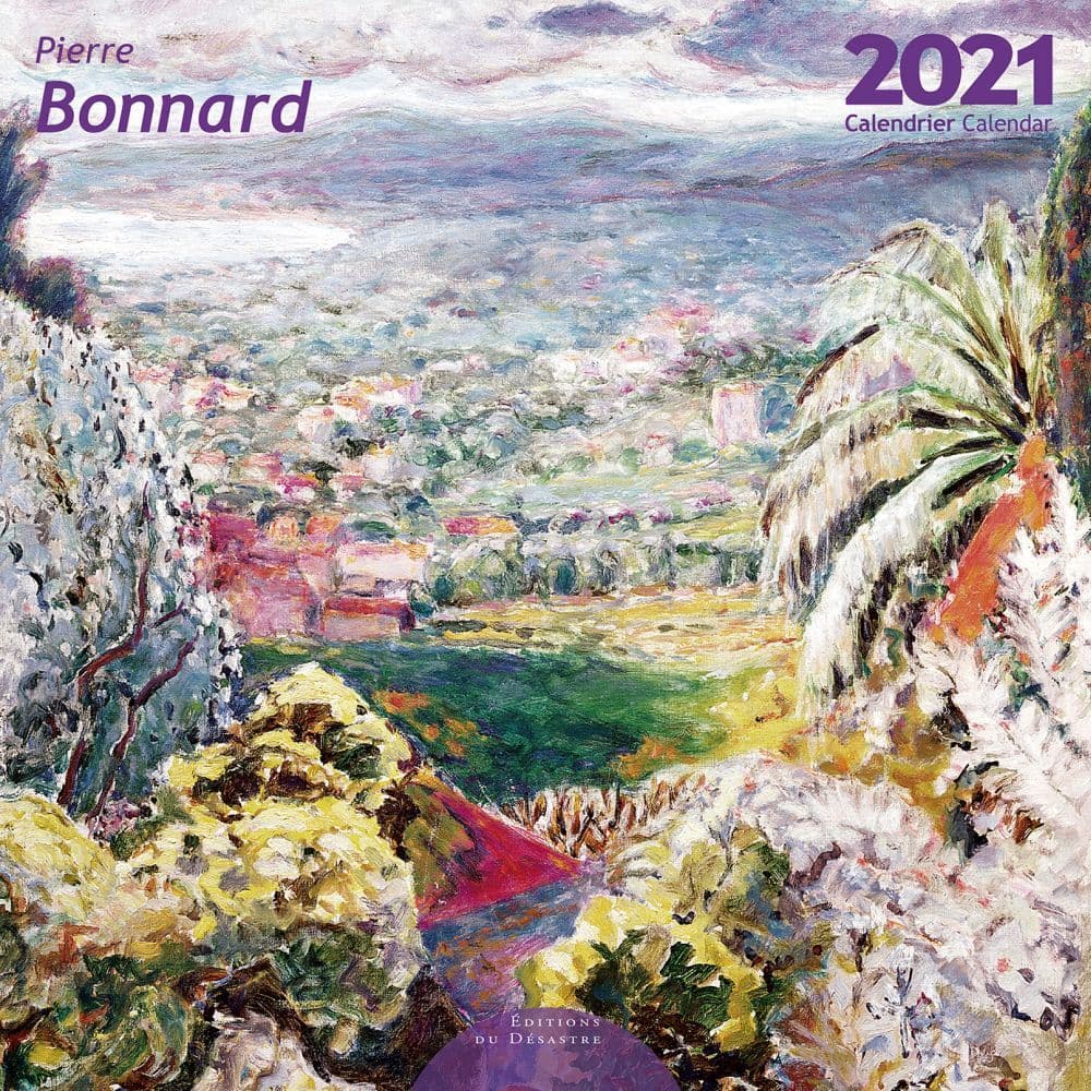 Bonnard EdD 2021 Wall Calendar