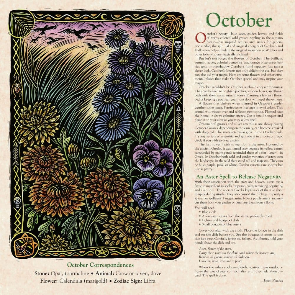 Witches 2027 Wall Calendar Second Alternate Image