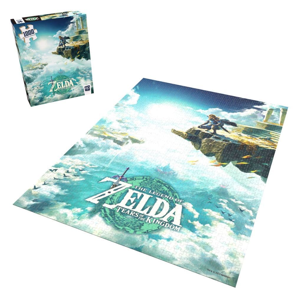 Zelda Tears Of The Kingdom 1000 Piece Puzzle Second Alternate Image width=&quot;1000&quot; height=&quot;1000&quot;