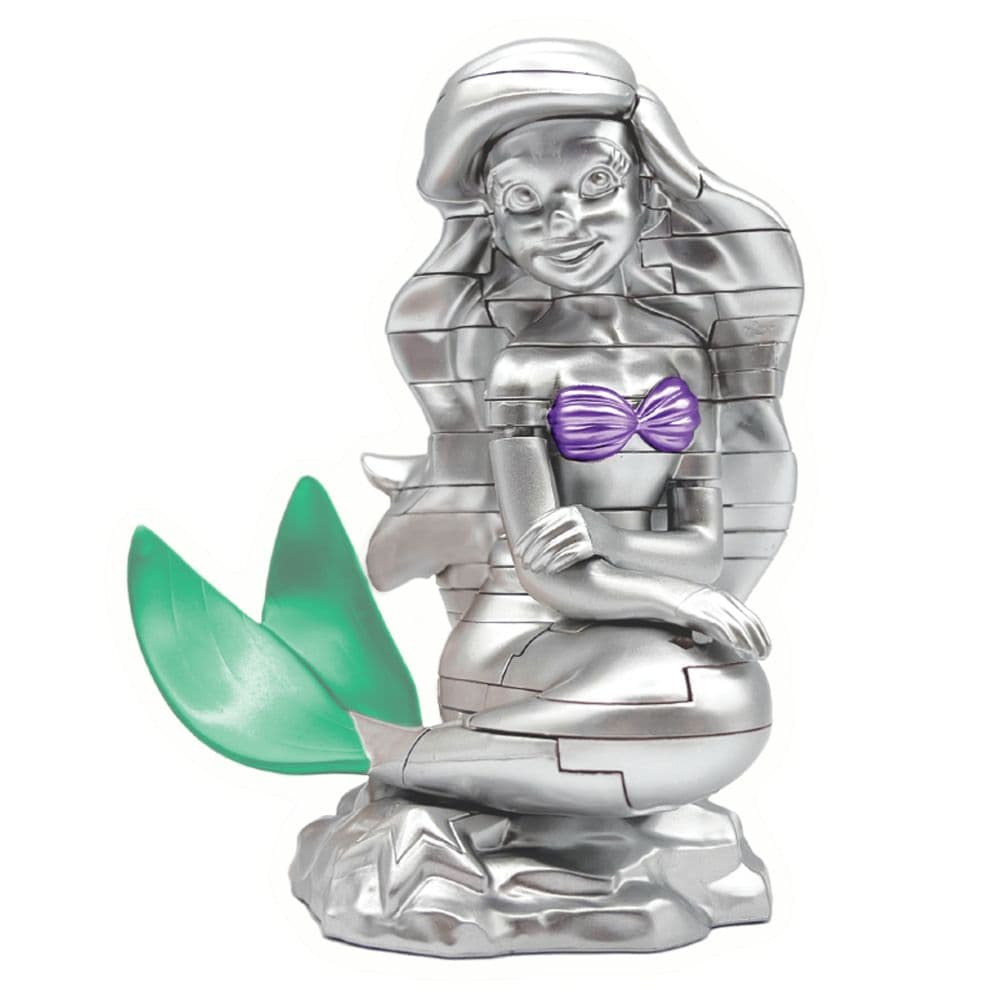 3D Disney Platinum Ariel Puzzle First Alternate Image