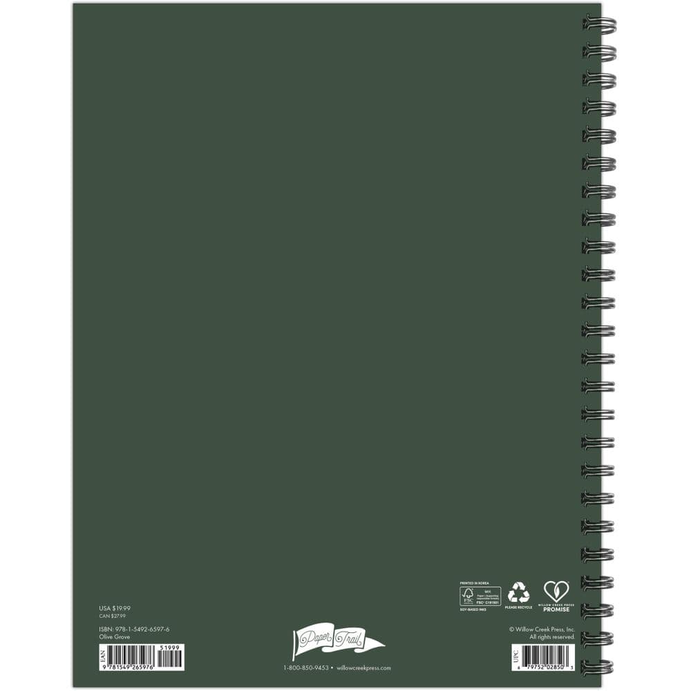 Olive Grove Academic 2027 Weekly Planner First Alternate Image