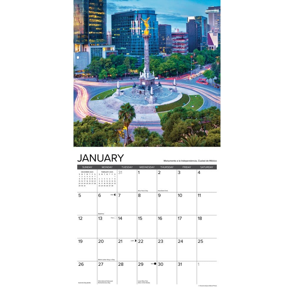 Mexico 2025 Wall Calendar Second Alternate Image width="1000" height="1000"