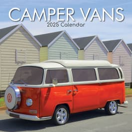 Volkswagen Camper Vans 2025 Wall Calendar