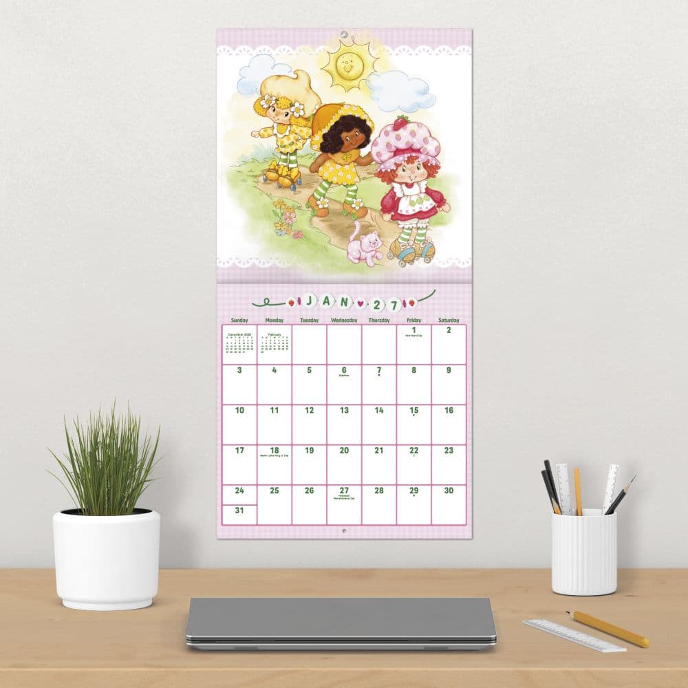 Strawberry Shortcake 2027 Wall Calendar Fourth Alternate Image