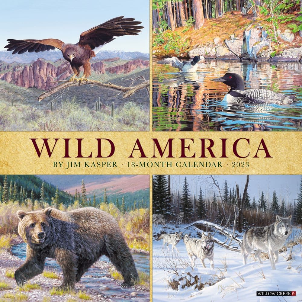 Wild America 2023 Wall Calendar - Calendars.com