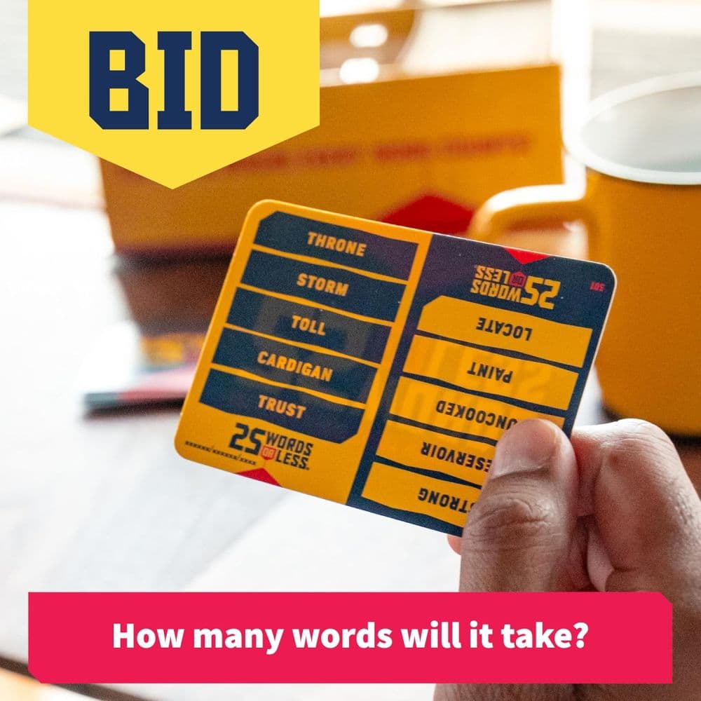 25 Words or Less 2025 Edition Board Game Third Alternate Image