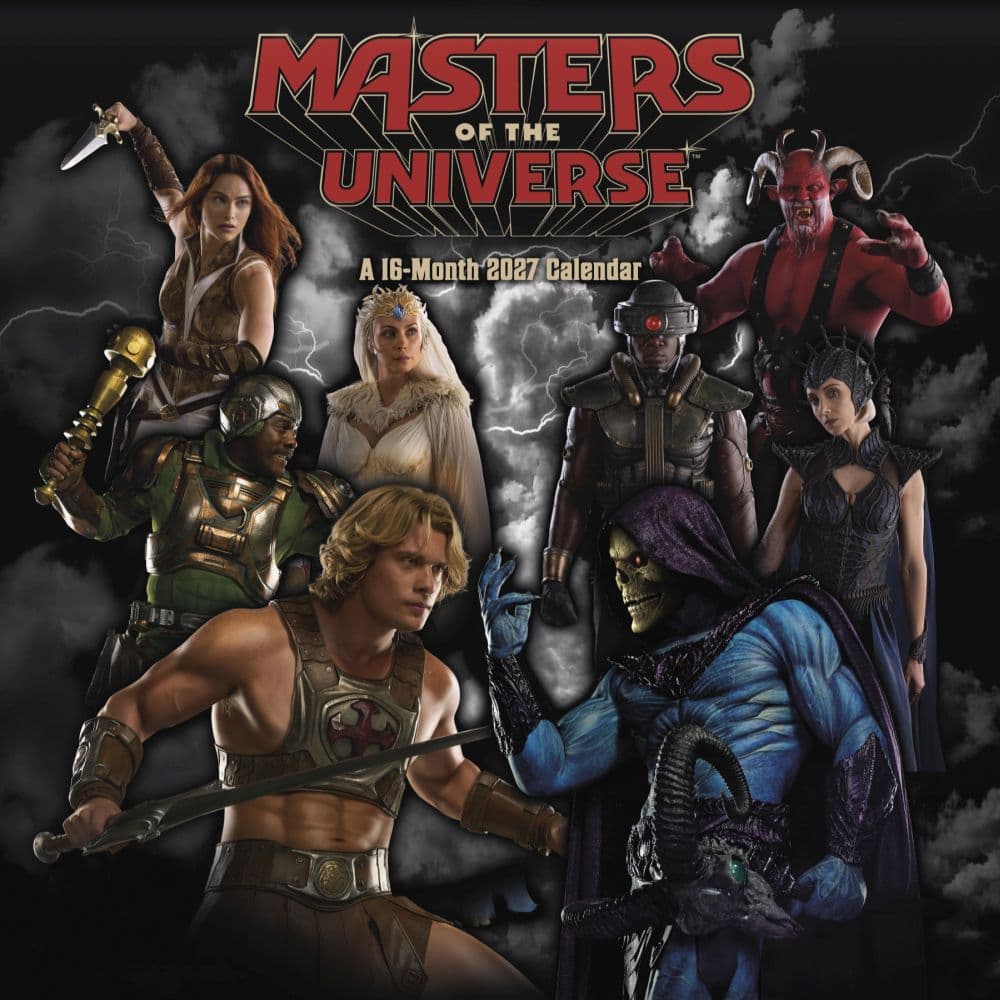 Masters of the Universe Movie 2027 Wall Calendar Main Product Image