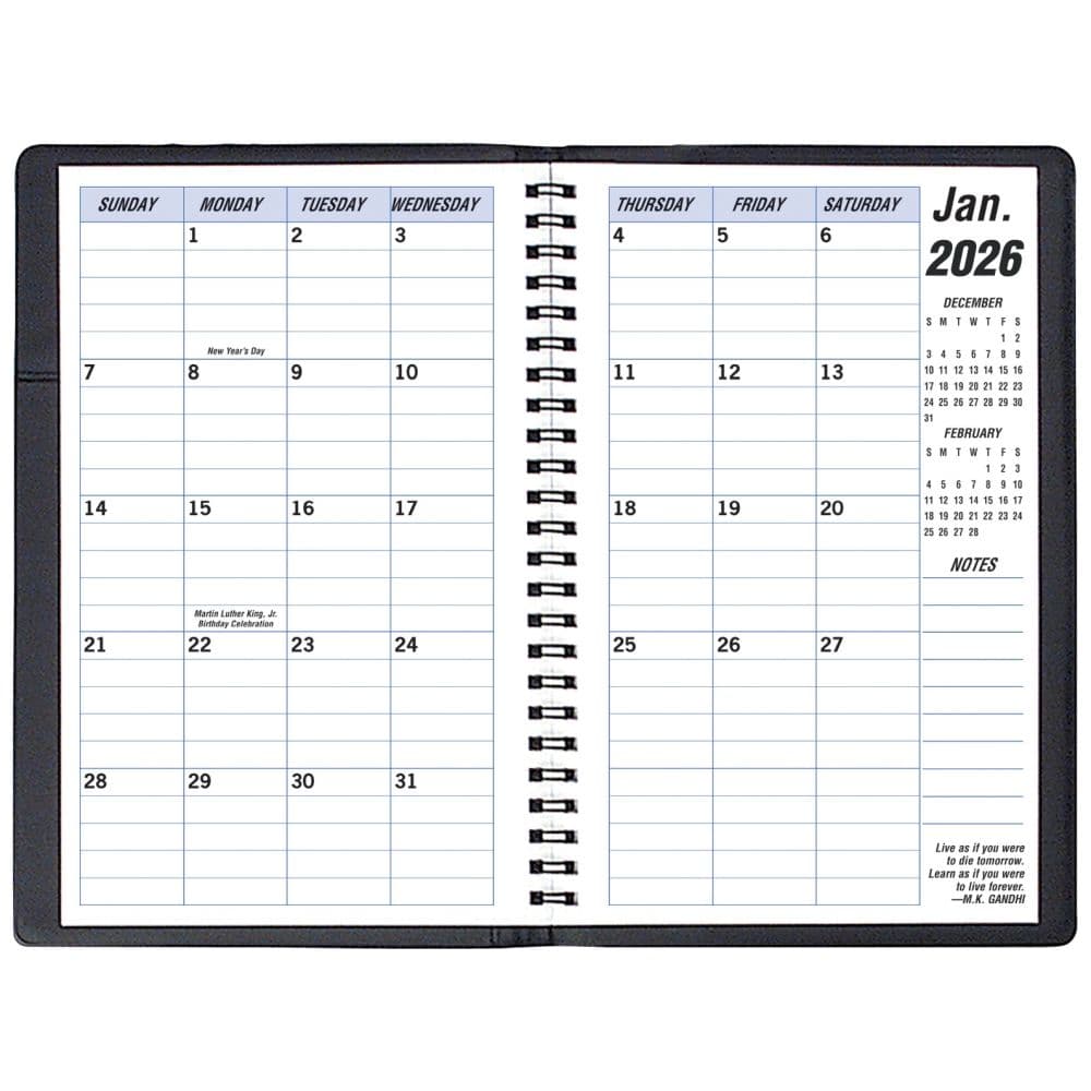 Continental Monthly 2026 Planner First Alternate Image