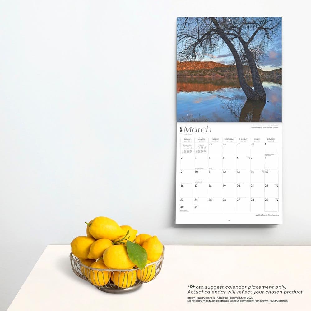 New Mexico Wild and Scenic 2025 Wall Calendar Fourth Alternate Image width=&quot;1000&quot; height=&quot;1000&quot;