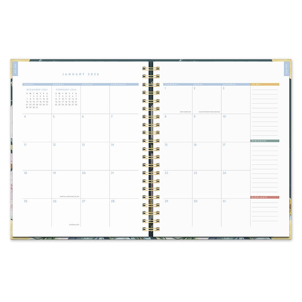 Bella Flora Spiral 2026 Planner Fifth Alternate Image