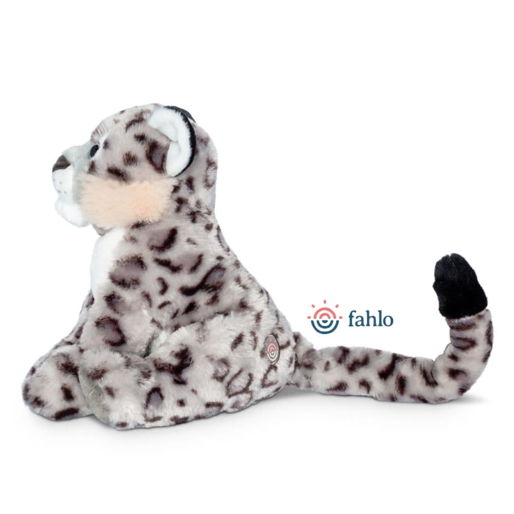 Snow Leopard Tracking Plush First Alternate Image