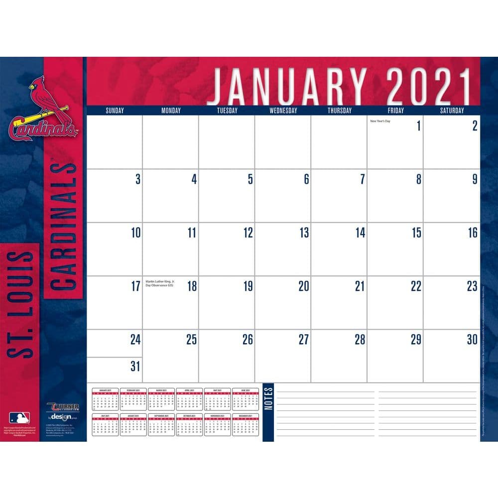 St Louis Cardinals Calendar