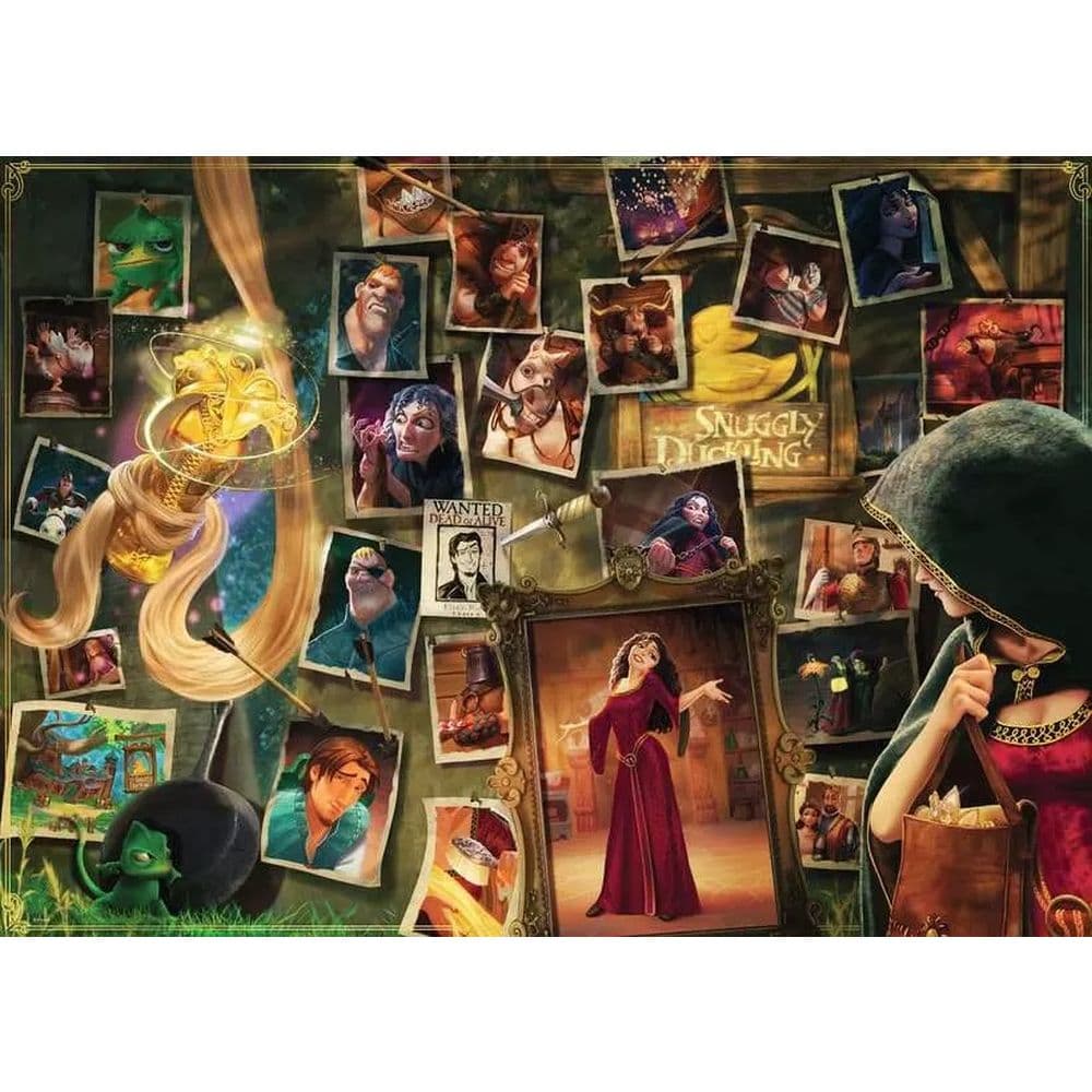 Disney Villainous Moth Goth 1000 Piece Puzzle First Alternate Image