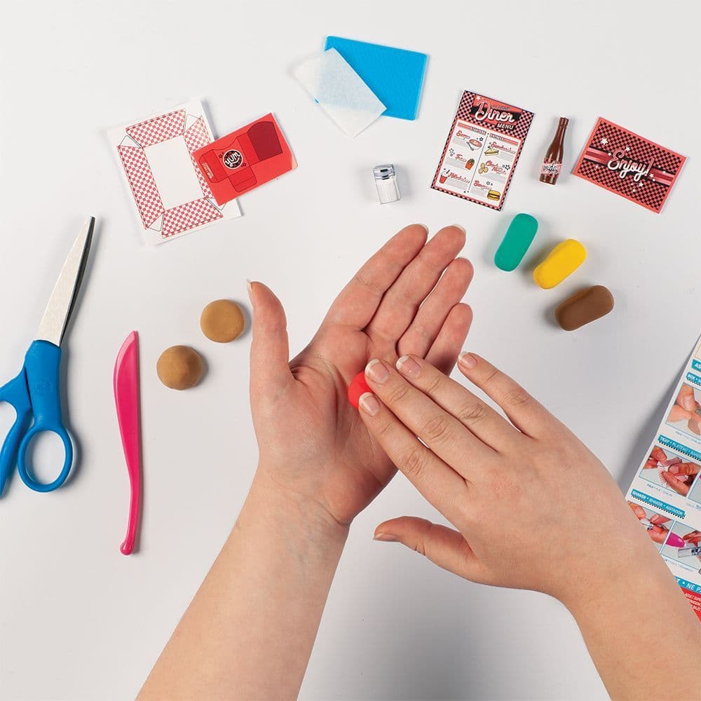 Extra Small Burger/Fries Mini Clay Kit Alternate Image 2