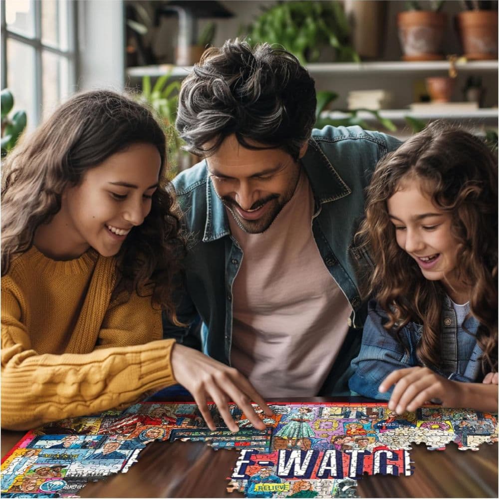 Binge Watching 1000 Piece Puzzle Third Alternate Image