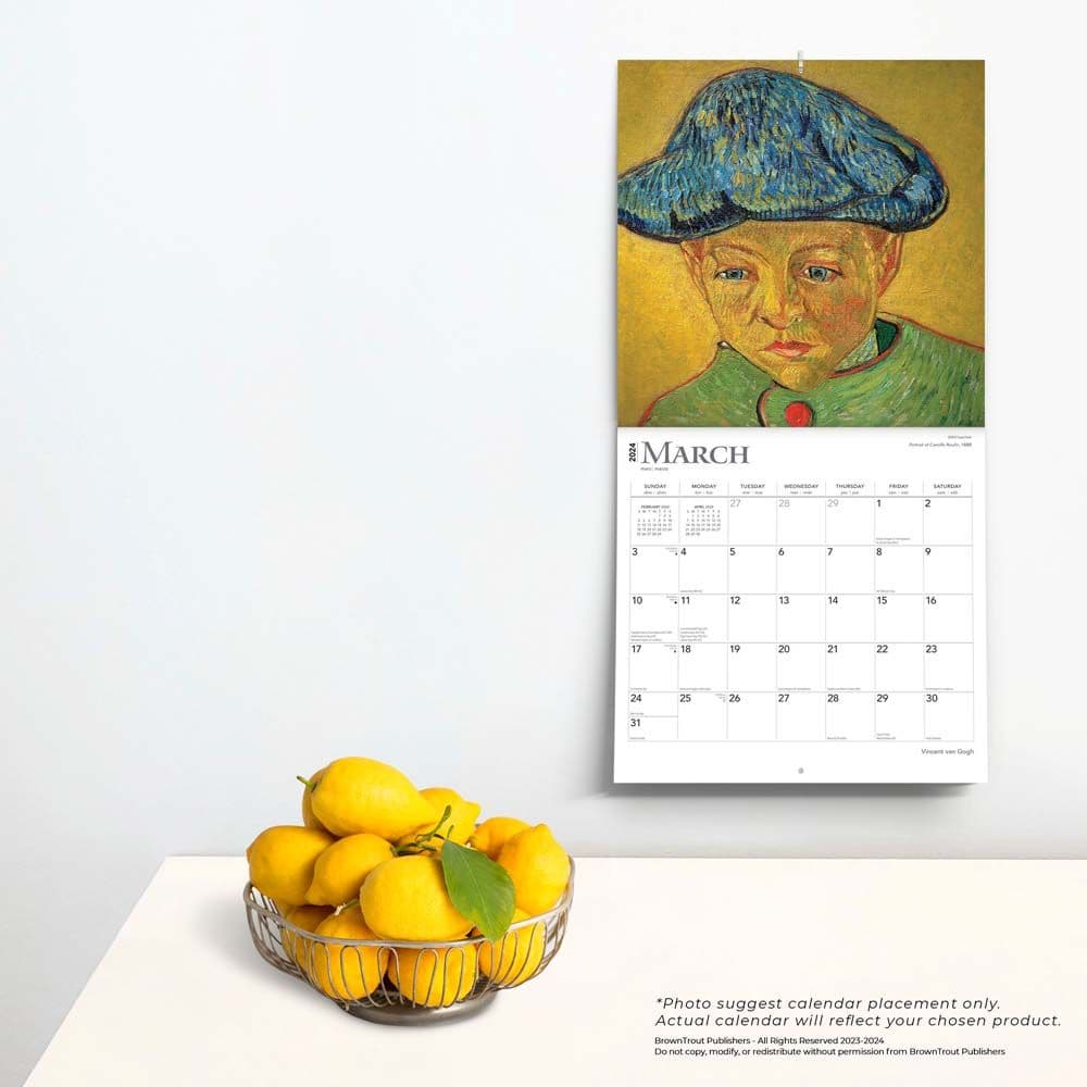 Van Gogh 2024 Wall Calendar Third Alternate Image width=&quot;1000&quot; height=&quot;1000&quot;