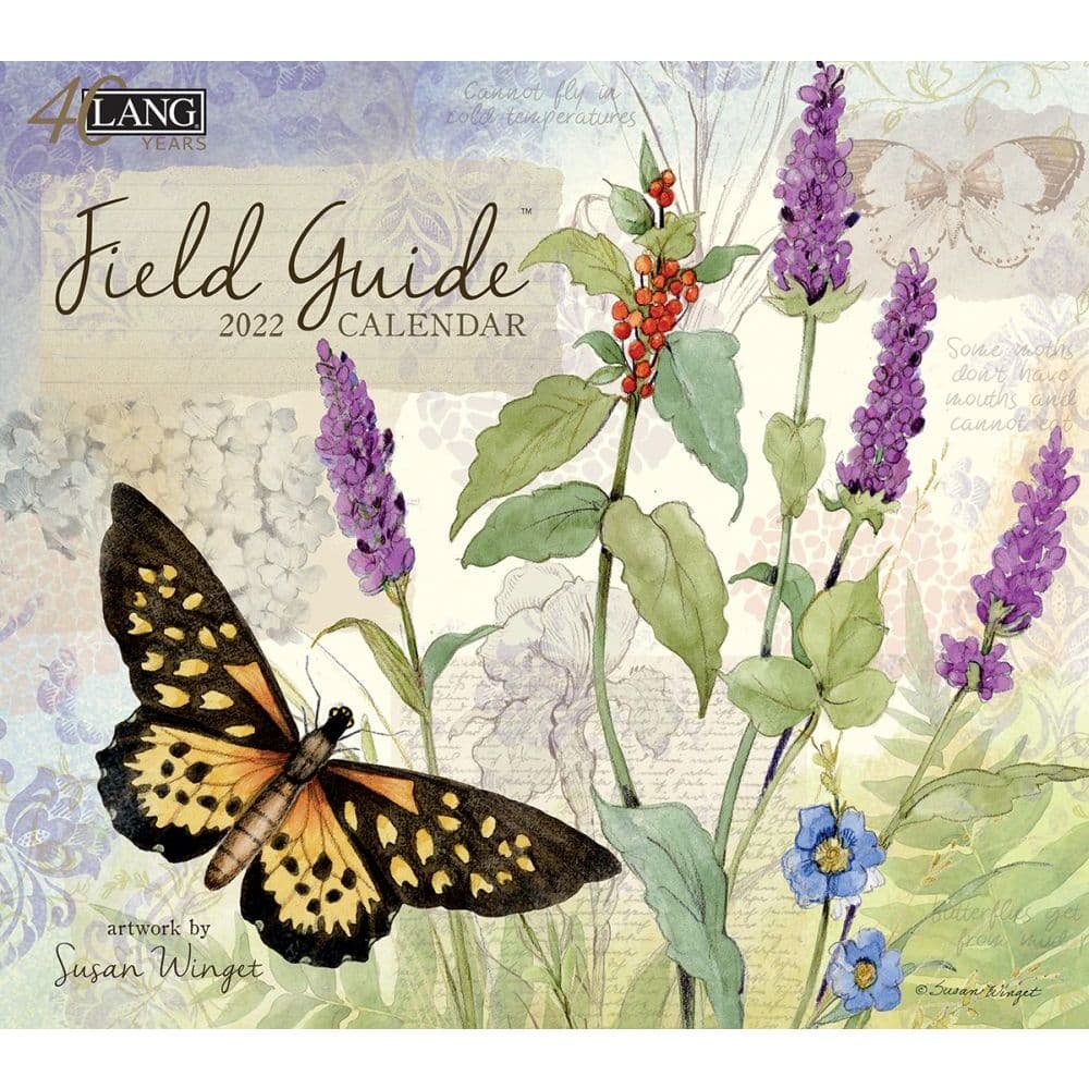 Field Guide 2022 Wall Calendar