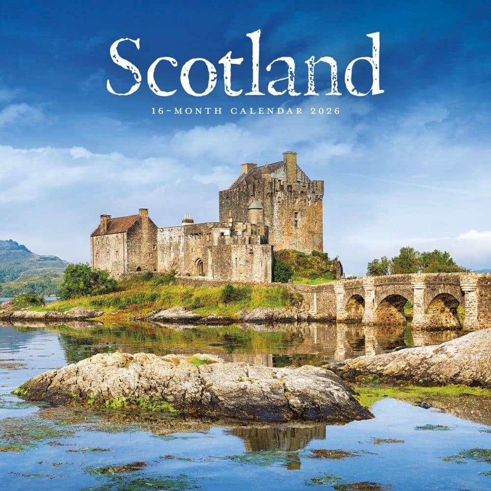 Scotland 2026 Wall Calendar  Main Image