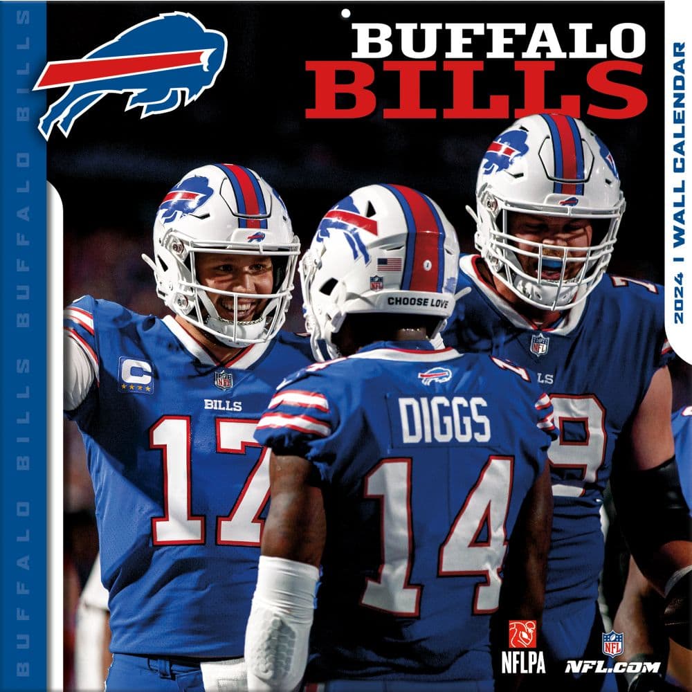 Buffalo Bills 2024 Wall Calendar