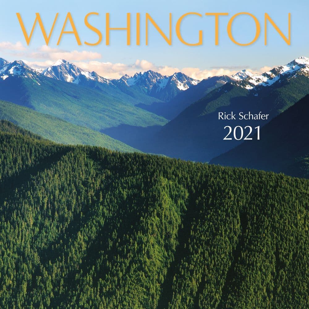 2021 Washington Protege Wall Calendar