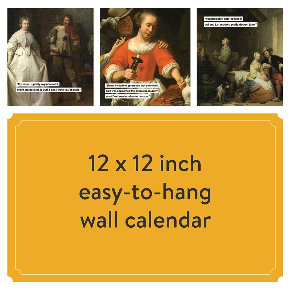 Men to Avoid in Art and Life 2024 Wall Calendar First Alternate Image width=&quot;1000&quot; height=&quot;1000&quot;