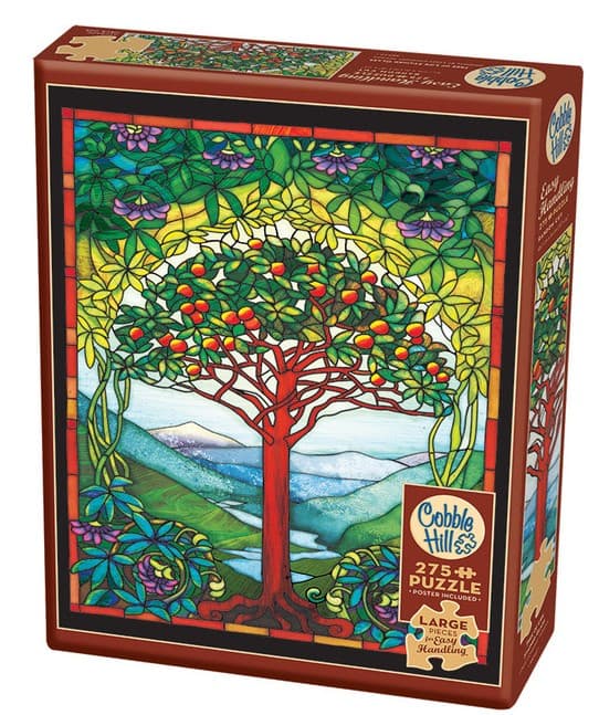 Tree of Life Stain Glass 275 Piece Puzzle Main Product Image width=&quot;1000&quot; height=&quot;1000&quot;