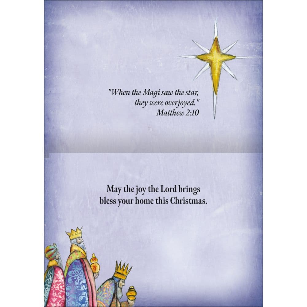 We Three Kings by Linda Nelson Stocks Petite Christmas Cards Alt1