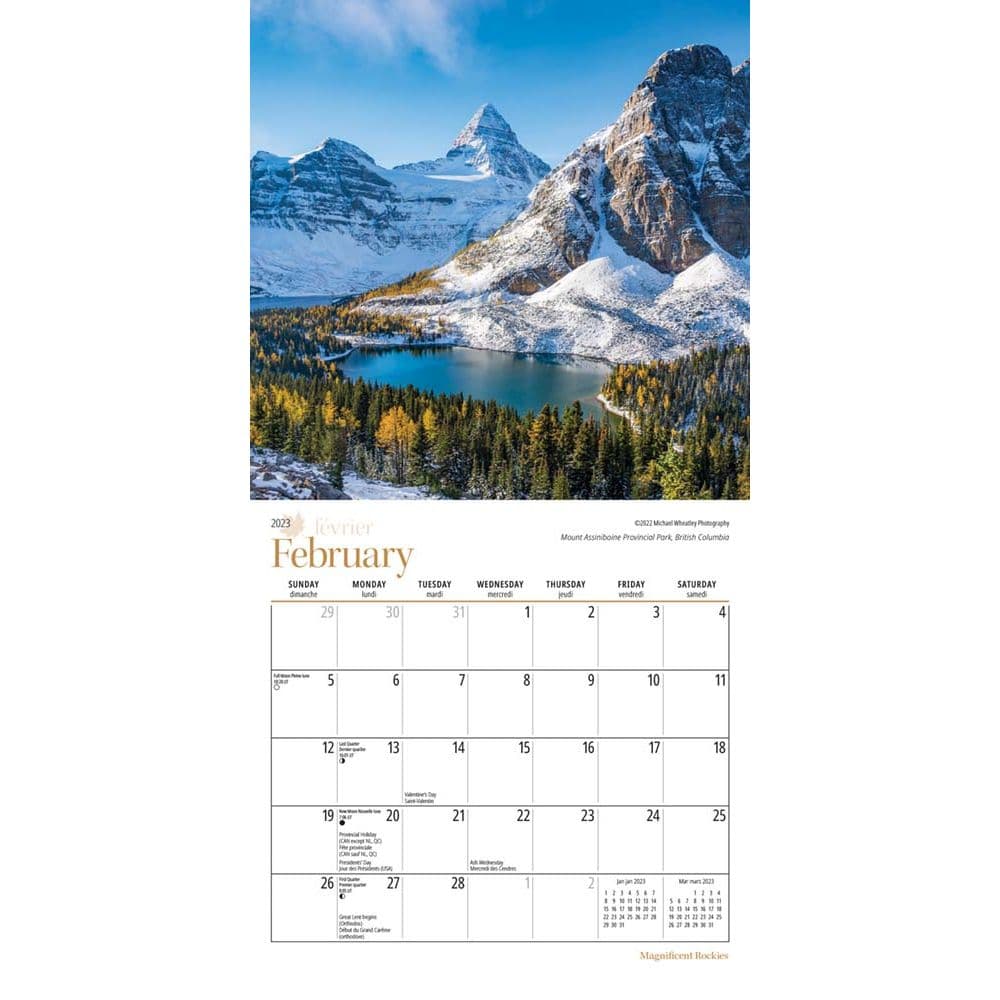 Rockies Magnificent 2023 Wall Calendar - Calendars.com