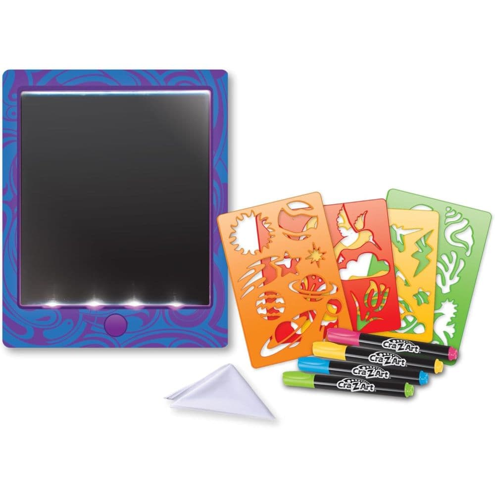 CraZ Art Super Light Up Doodle Board Fourth Alternate Image