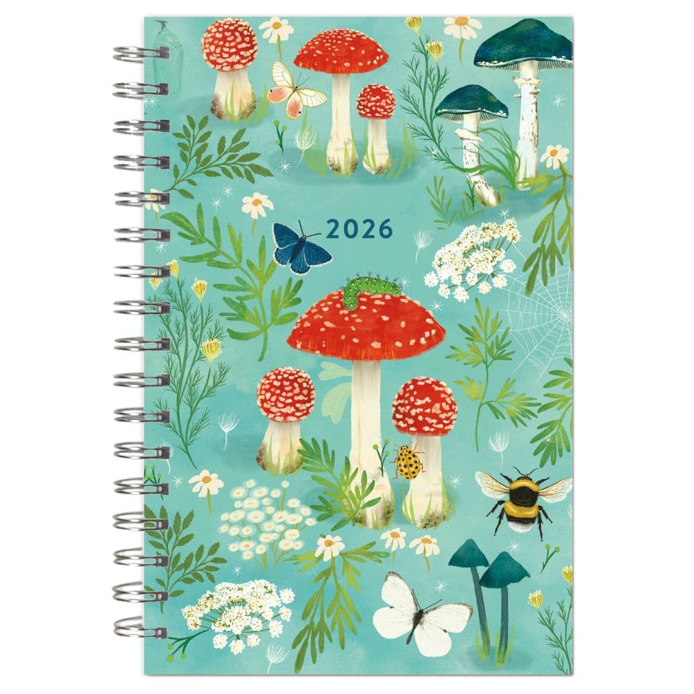 Designer Mushroom Garden Weekly 2026 Planner Main Image