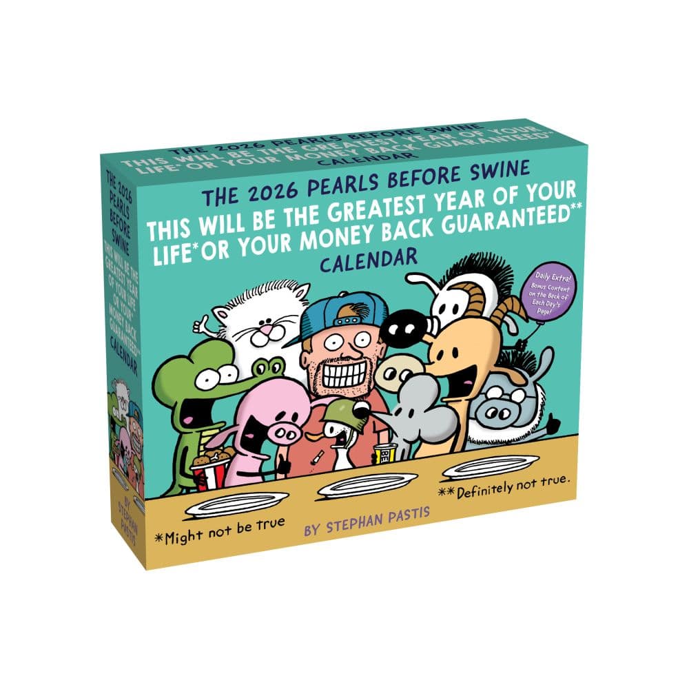 Pearls Before Swine 2026 Desk Calendar Main Image