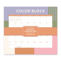 image Color Block 2026 Magnetic Calendar Main Image