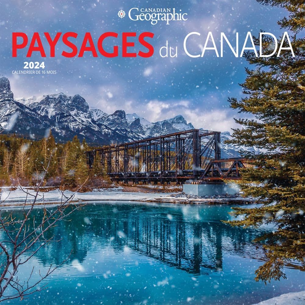 Canadian Geographic 2024 Wall Calendar - Calendars.com